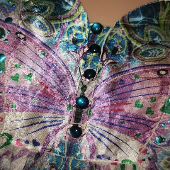 Apt. 9 Butterfly Studded Blouse - Picture 8 of 10